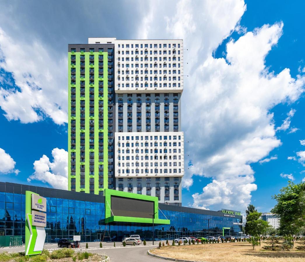Flatrent Olympic Park, Метро Бориспільська Поруч! Kiev Ngoại thất bức ảnh